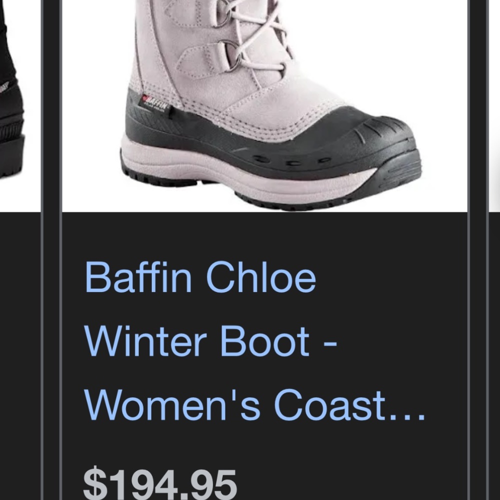 Baffin Chloe Boots Size 10